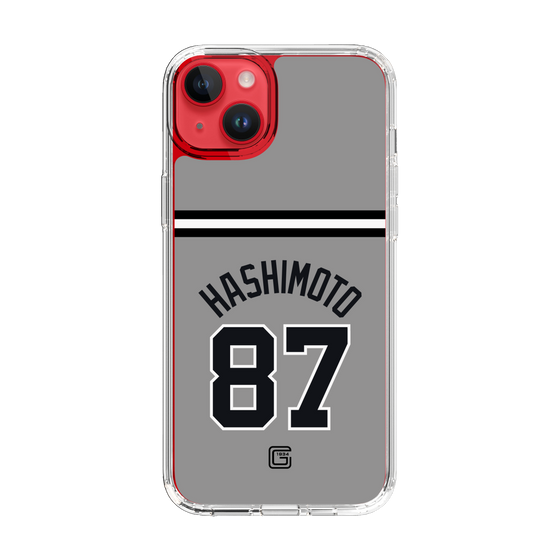 スリムプロテクションケース［ 読売ジャイアンツ - #87 HASHIMOTO - ビジター ］