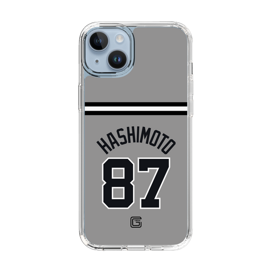 スリムプロテクションケース［ 読売ジャイアンツ - #87 HASHIMOTO - ビジター ］