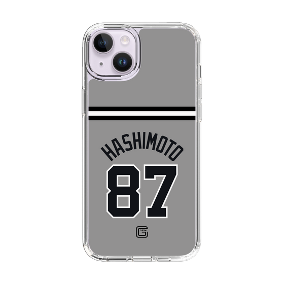 スリムプロテクションケース［ 読売ジャイアンツ - #87 HASHIMOTO - ビジター ］