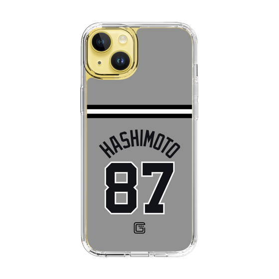 スリムプロテクションケース［ 読売ジャイアンツ - #87 HASHIMOTO - ビジター ］