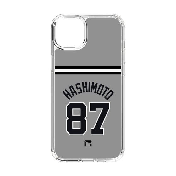 スリムプロテクションケース［ 読売ジャイアンツ - #87 HASHIMOTO - ビジター ］