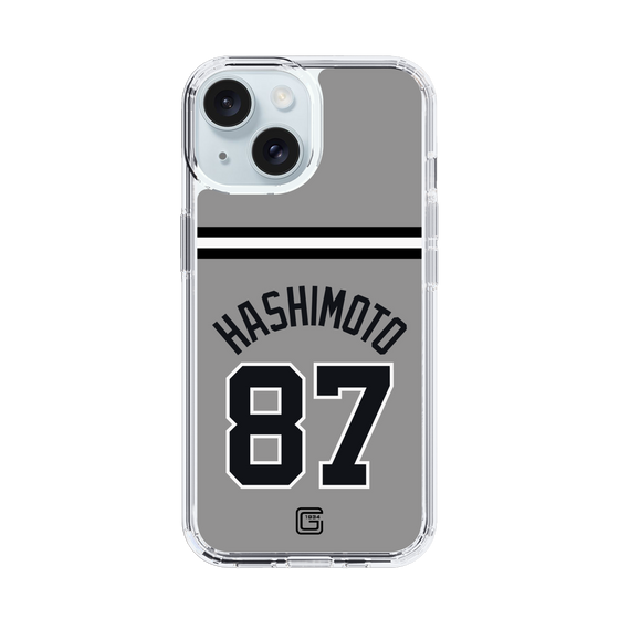 スリムプロテクションケース［ 読売ジャイアンツ - #87 HASHIMOTO - ビジター ］
