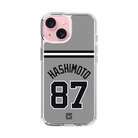 スリムプロテクションケース［ 読売ジャイアンツ - #87 HASHIMOTO - ビジター ］