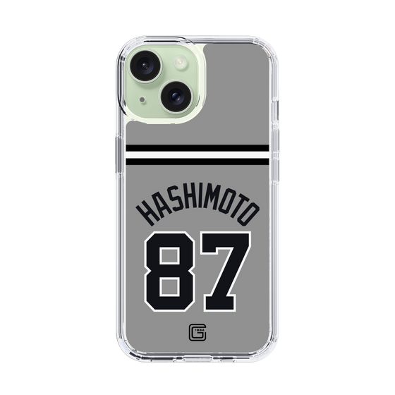 スリムプロテクションケース［ 読売ジャイアンツ - #87 HASHIMOTO - ビジター ］