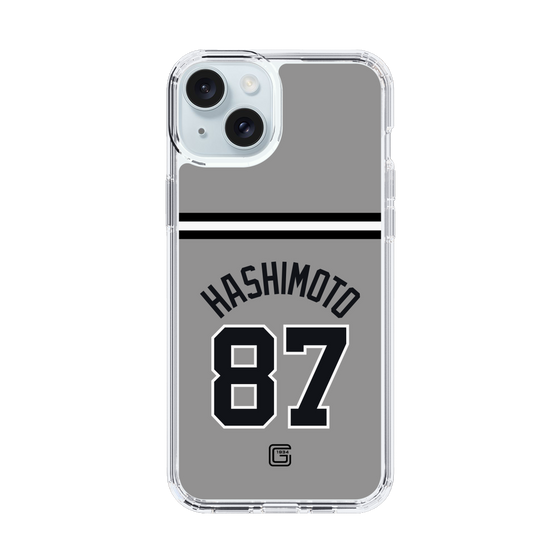 スリムプロテクションケース［ 読売ジャイアンツ - #87 HASHIMOTO - ビジター ］