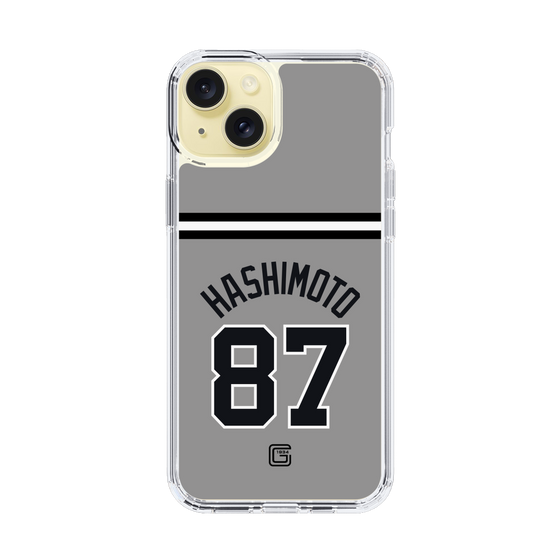 スリムプロテクションケース［ 読売ジャイアンツ - #87 HASHIMOTO - ビジター ］