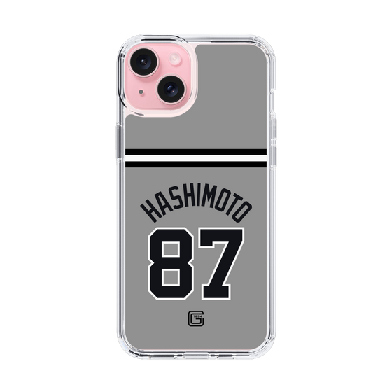 スリムプロテクションケース［ 読売ジャイアンツ - #87 HASHIMOTO - ビジター ］