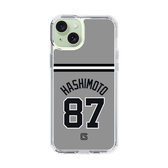 スリムプロテクションケース［ 読売ジャイアンツ - #87 HASHIMOTO - ビジター ］