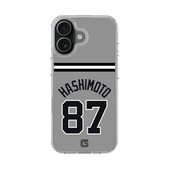 スリムプロテクションケース［ 読売ジャイアンツ - #87 HASHIMOTO - ビジター ］