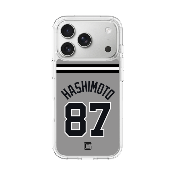 スリムプロテクションケース［ 読売ジャイアンツ - #87 HASHIMOTO - ビジター ］