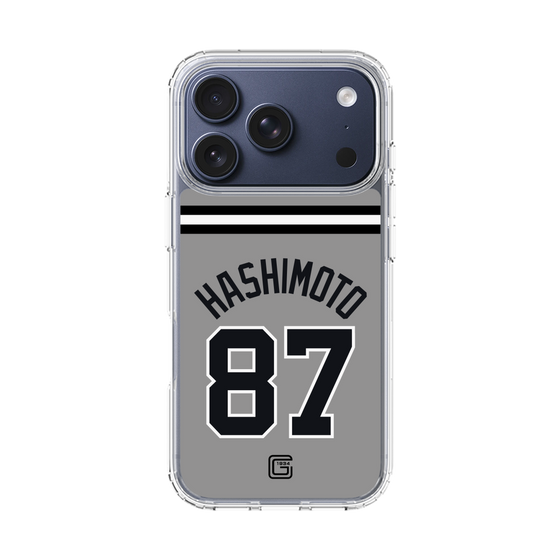 スリムプロテクションケース［ 読売ジャイアンツ - #87 HASHIMOTO - ビジター ］