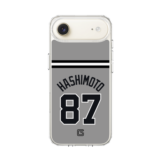スリムプロテクションケース［ 読売ジャイアンツ - #87 HASHIMOTO - ビジター ］