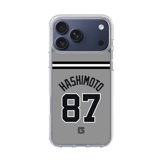 スリムプロテクションケース［ 読売ジャイアンツ - #87 HASHIMOTO - ビジター ］