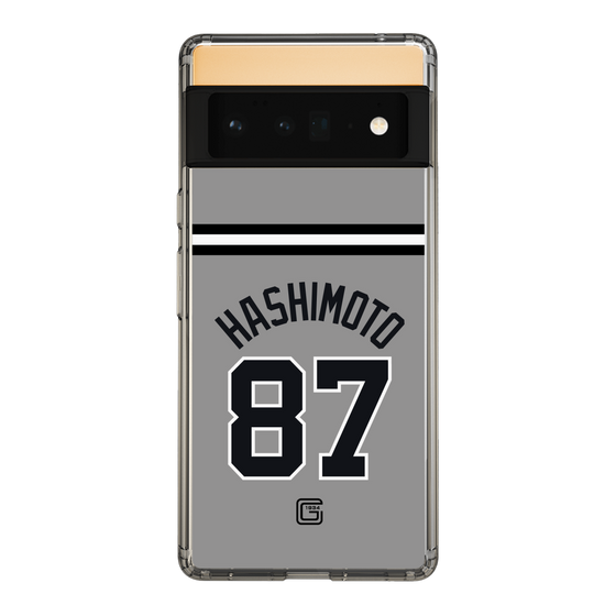 スリムプロテクションケース［ 読売ジャイアンツ - #87 HASHIMOTO - ビジター ］
