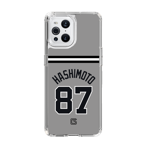 スリムプロテクションケース［ 読売ジャイアンツ - #87 HASHIMOTO - ビジター ］
