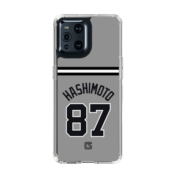 スリムプロテクションケース［ 読売ジャイアンツ - #87 HASHIMOTO - ビジター ］
