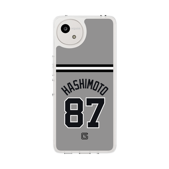 スリムプロテクションケース［ 読売ジャイアンツ - #87 HASHIMOTO - ビジター ］