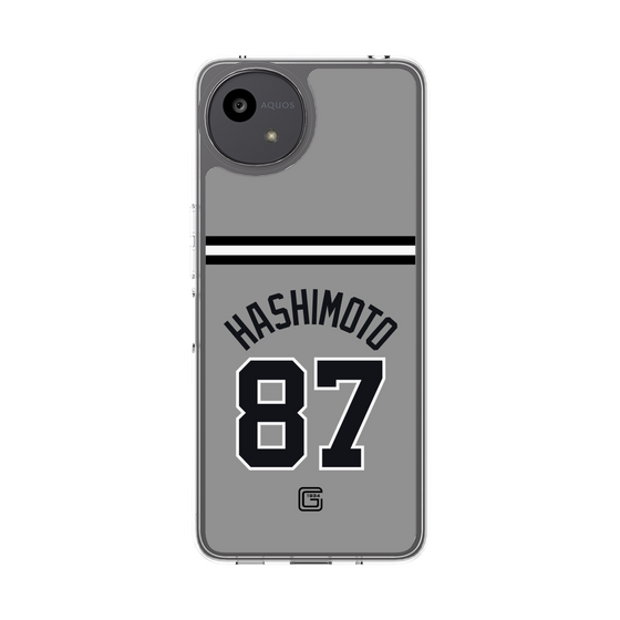 スリムプロテクションケース［ 読売ジャイアンツ - #87 HASHIMOTO - ビジター ］