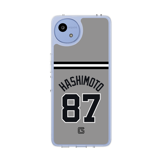スリムプロテクションケース［ 読売ジャイアンツ - #87 HASHIMOTO - ビジター ］