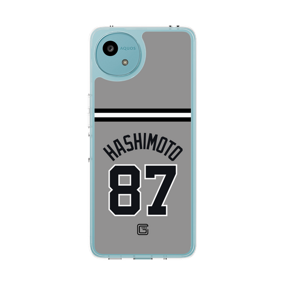スリムプロテクションケース［ 読売ジャイアンツ - #87 HASHIMOTO - ビジター ］