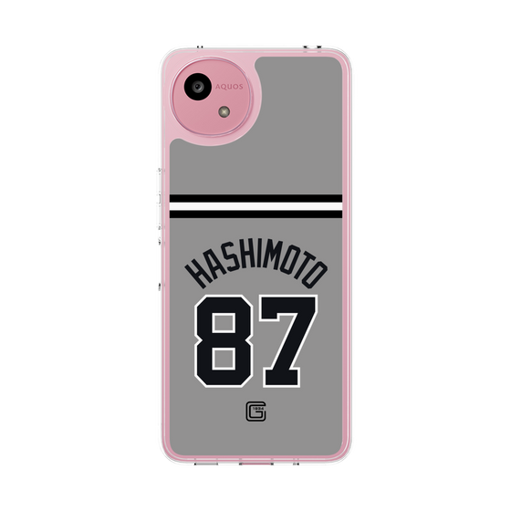 スリムプロテクションケース［ 読売ジャイアンツ - #87 HASHIMOTO - ビジター ］