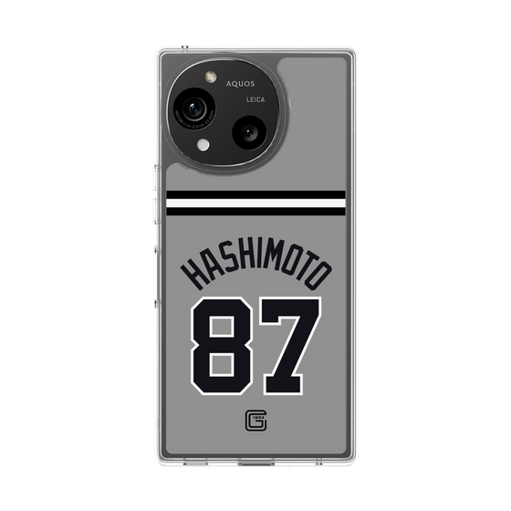 スリムプロテクションケース［ 読売ジャイアンツ - #87 HASHIMOTO - ビジター ］