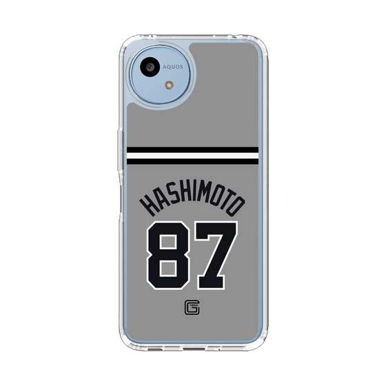 スリムプロテクションケース［ 読売ジャイアンツ - #87 HASHIMOTO - ビジター ］