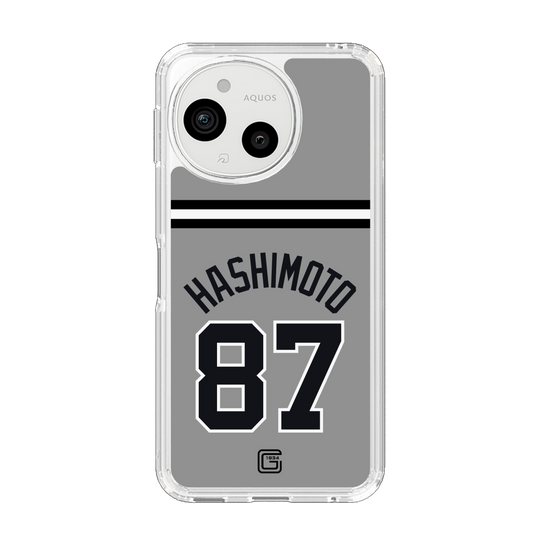 スリムプロテクションケース［ 読売ジャイアンツ - #87 HASHIMOTO - ビジター ］