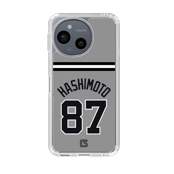 スリムプロテクションケース［ 読売ジャイアンツ - #87 HASHIMOTO - ビジター ］