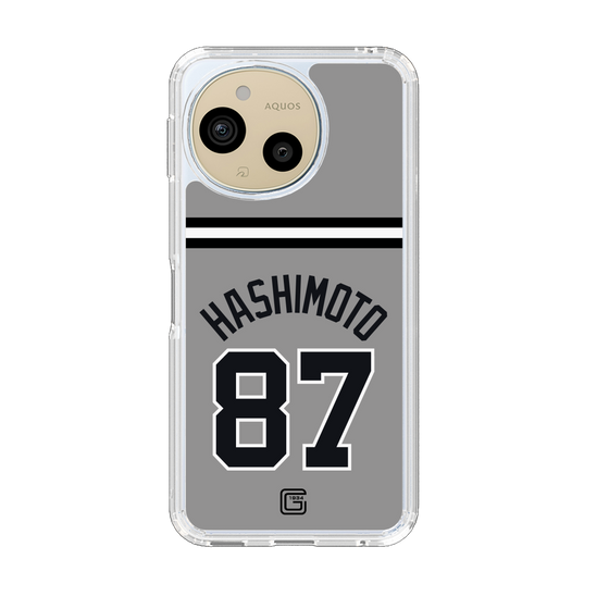 スリムプロテクションケース［ 読売ジャイアンツ - #87 HASHIMOTO - ビジター ］