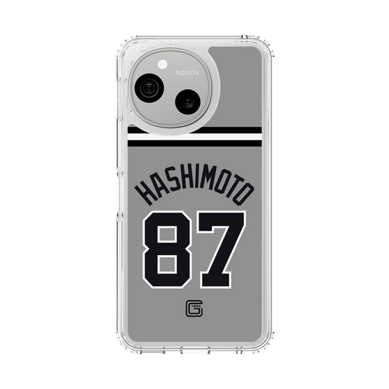スリムプロテクションケース［ 読売ジャイアンツ - #87 HASHIMOTO - ビジター ］