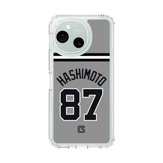 スリムプロテクションケース［ 読売ジャイアンツ - #87 HASHIMOTO - ビジター ］