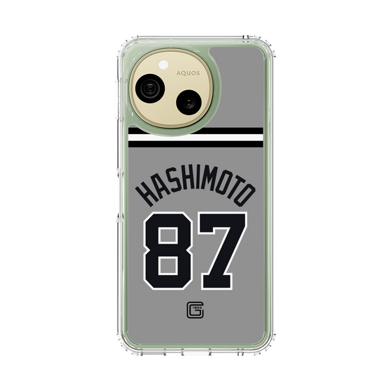 スリムプロテクションケース［ 読売ジャイアンツ - #87 HASHIMOTO - ビジター ］