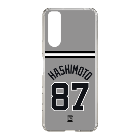 スリムプロテクションケース［ 読売ジャイアンツ - #87 HASHIMOTO - ビジター ］