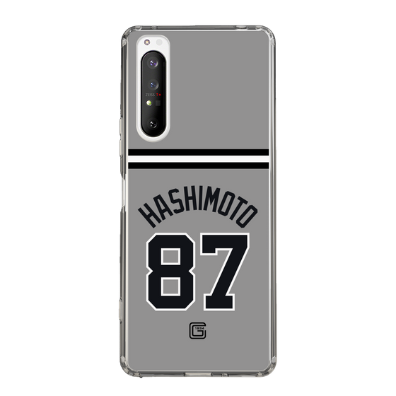 スリムプロテクションケース［ 読売ジャイアンツ - #87 HASHIMOTO - ビジター ］
