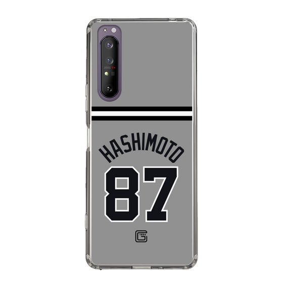 スリムプロテクションケース［ 読売ジャイアンツ - #87 HASHIMOTO - ビジター ］