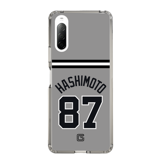 スリムプロテクションケース［ 読売ジャイアンツ - #87 HASHIMOTO - ビジター ］