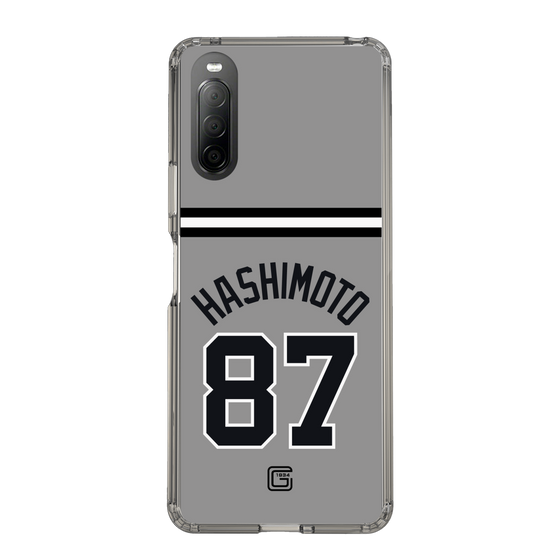 スリムプロテクションケース［ 読売ジャイアンツ - #87 HASHIMOTO - ビジター ］