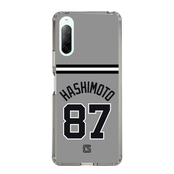 スリムプロテクションケース［ 読売ジャイアンツ - #87 HASHIMOTO - ビジター ］