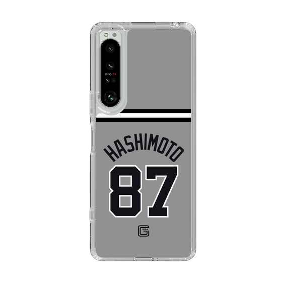 スリムプロテクションケース［ 読売ジャイアンツ - #87 HASHIMOTO - ビジター ］