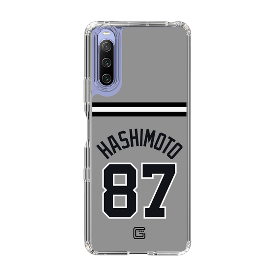 スリムプロテクションケース［ 読売ジャイアンツ - #87 HASHIMOTO - ビジター ］