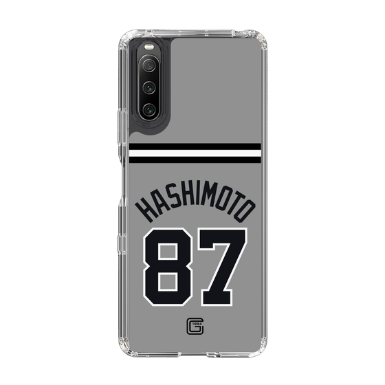 スリムプロテクションケース［ 読売ジャイアンツ - #87 HASHIMOTO - ビジター ］