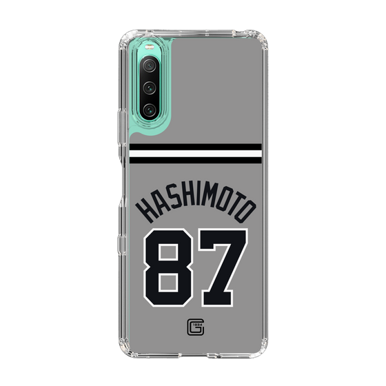 スリムプロテクションケース［ 読売ジャイアンツ - #87 HASHIMOTO - ビジター ］