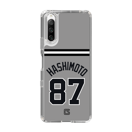 スリムプロテクションケース［ 読売ジャイアンツ - #87 HASHIMOTO - ビジター ］