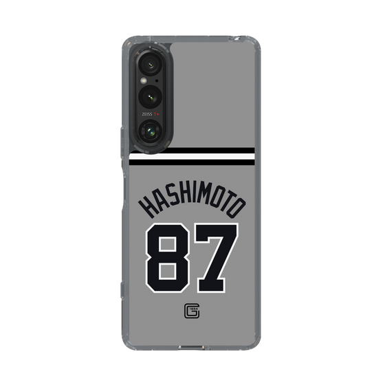 スリムプロテクションケース［ 読売ジャイアンツ - #87 HASHIMOTO - ビジター ］