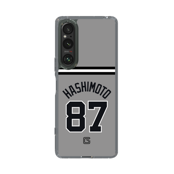 スリムプロテクションケース［ 読売ジャイアンツ - #87 HASHIMOTO - ビジター ］