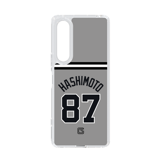 スリムプロテクションケース［ 読売ジャイアンツ - #87 HASHIMOTO - ビジター ］