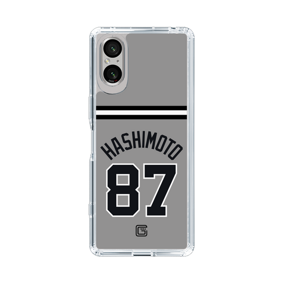 スリムプロテクションケース［ 読売ジャイアンツ - #87 HASHIMOTO - ビジター ］