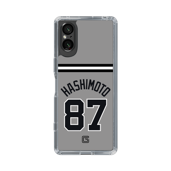 スリムプロテクションケース［ 読売ジャイアンツ - #87 HASHIMOTO - ビジター ］