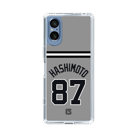 スリムプロテクションケース［ 読売ジャイアンツ - #87 HASHIMOTO - ビジター ］